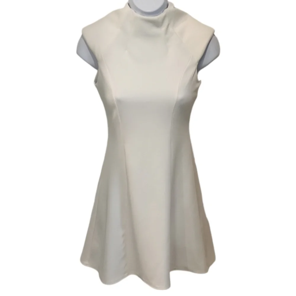 Asos High Neck Tennis Inspired Cocktail Dress